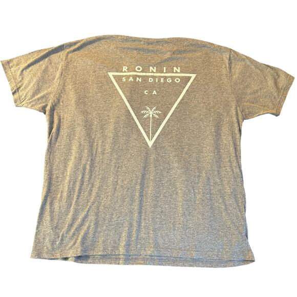 Next Level 3XL Graphic T-Shirt Gray Short Sleeve Tri-Blend - Picture 2 of 8